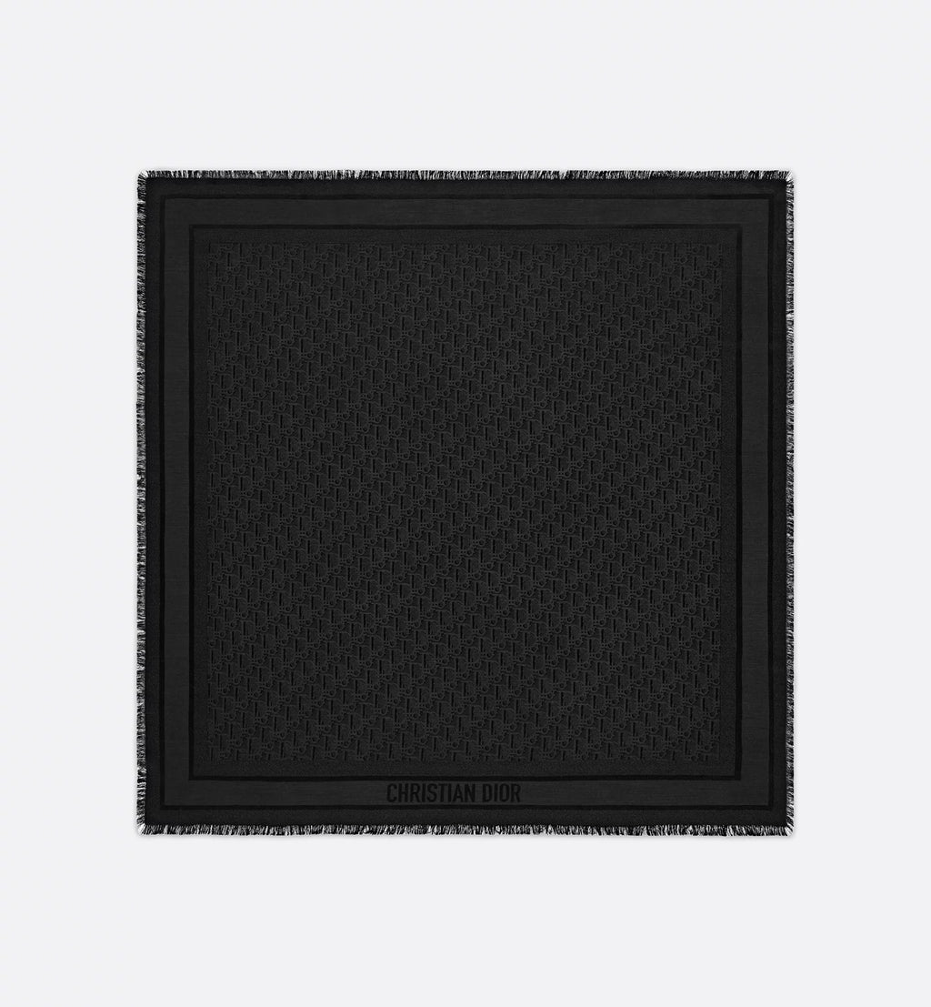 Dior Oblique Shawl - Black