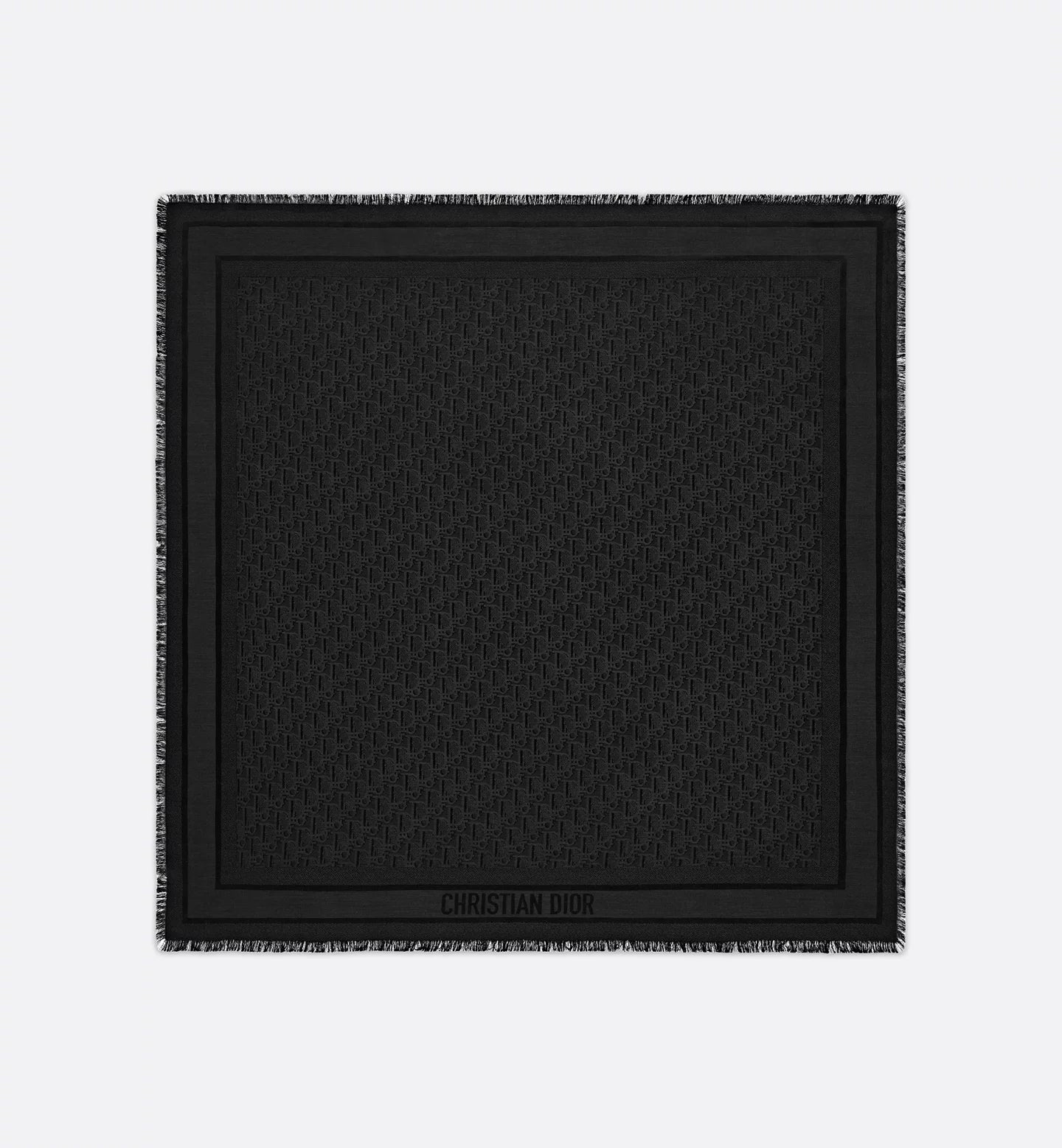 Dior Oblique Shawl - Black